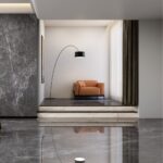 Đá NK Armani Charcoal (Face D2) – Sắc Nâu Đen Huyền Bí Bề Mặt Bóng - Ảnh 3