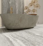 Đá NK Traventino Grey (9mm) – Giải Pháp Ốp Tường Sàn Phong Cách Châu Âu - Ảnh 3